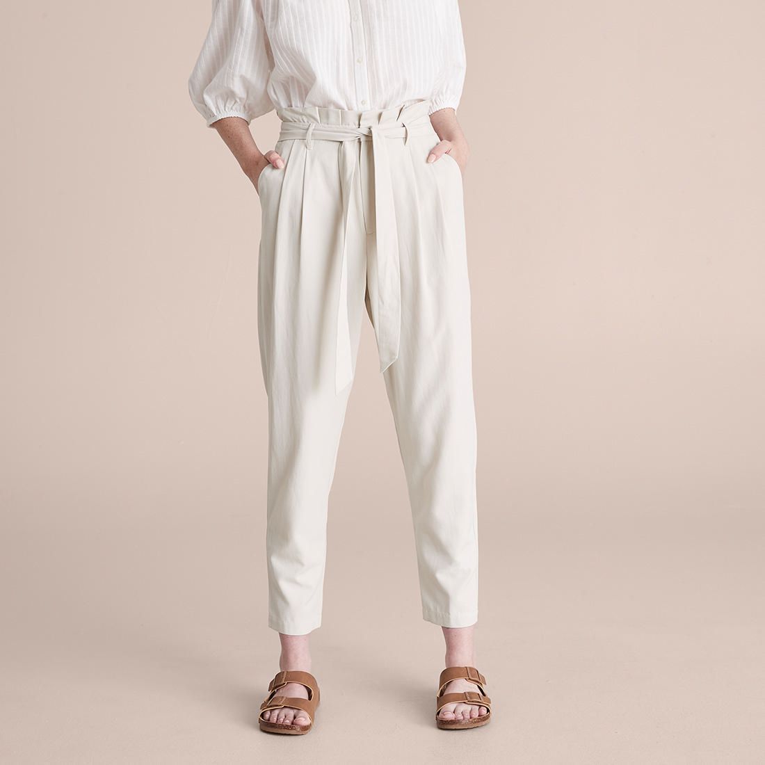 Poplin Tapered Pants | Target Australia