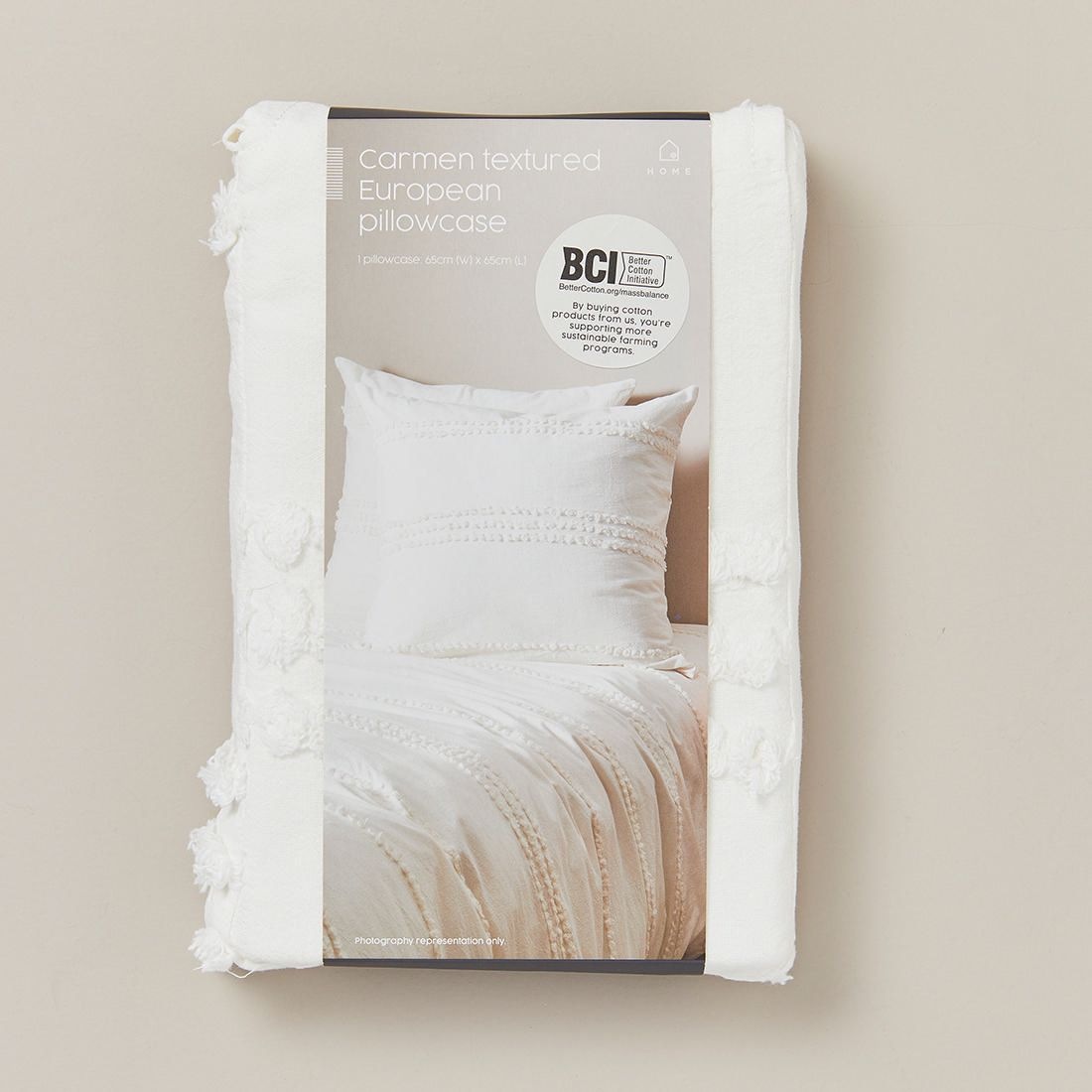 Carmen Textured European Pillowcase Target Australia