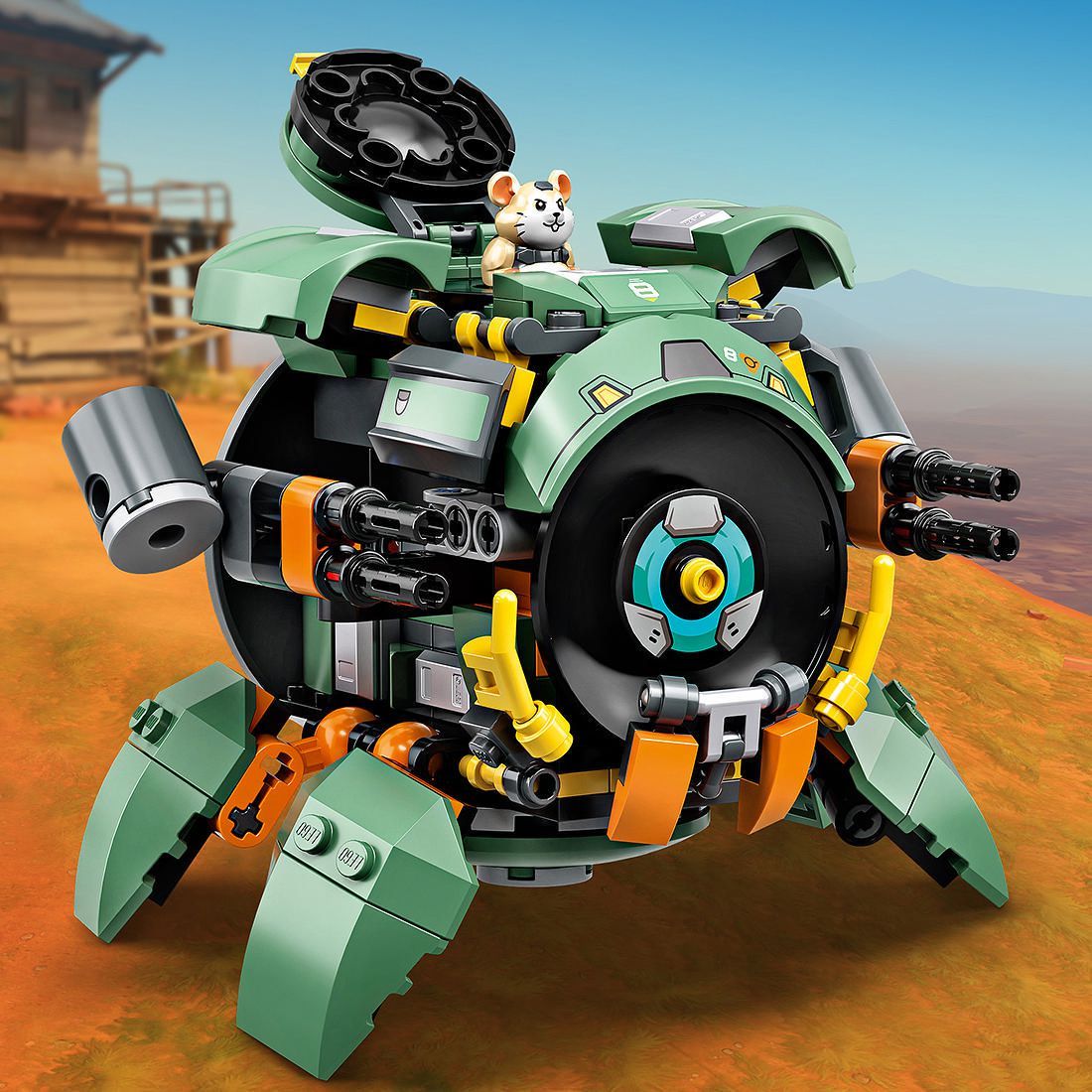 lego overwatch wrecking ball target