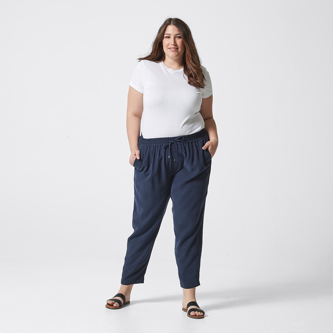 Belle curve pants Outlet