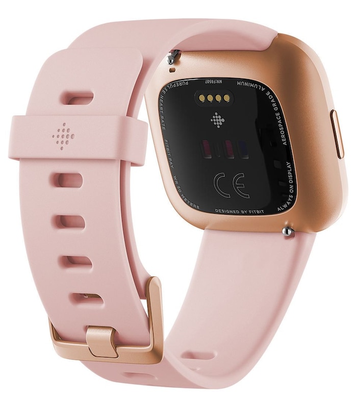 Fitbit versa 2 smartwatch copper rose