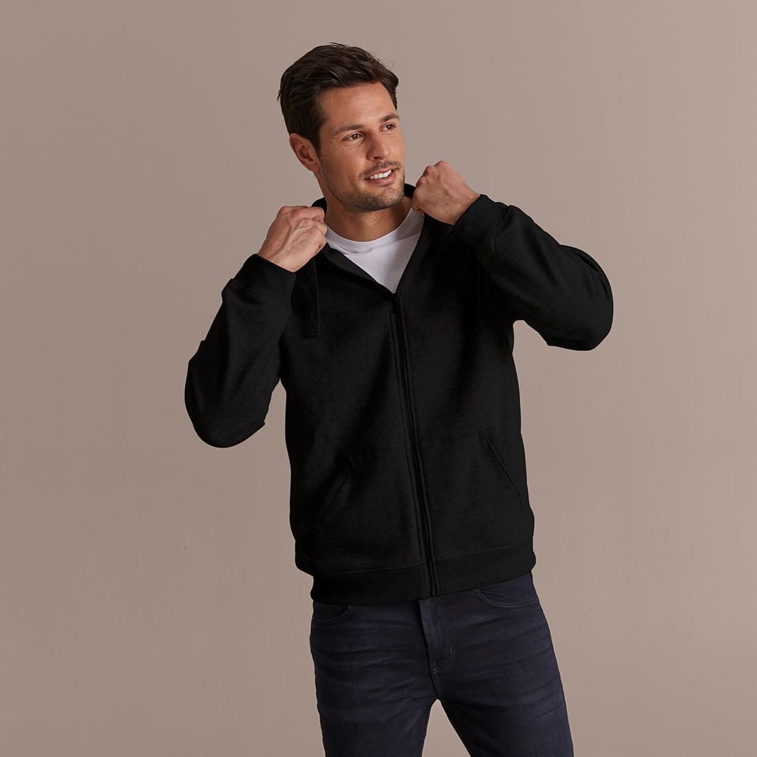 Keyline Fleece Zip Through Hoodie 