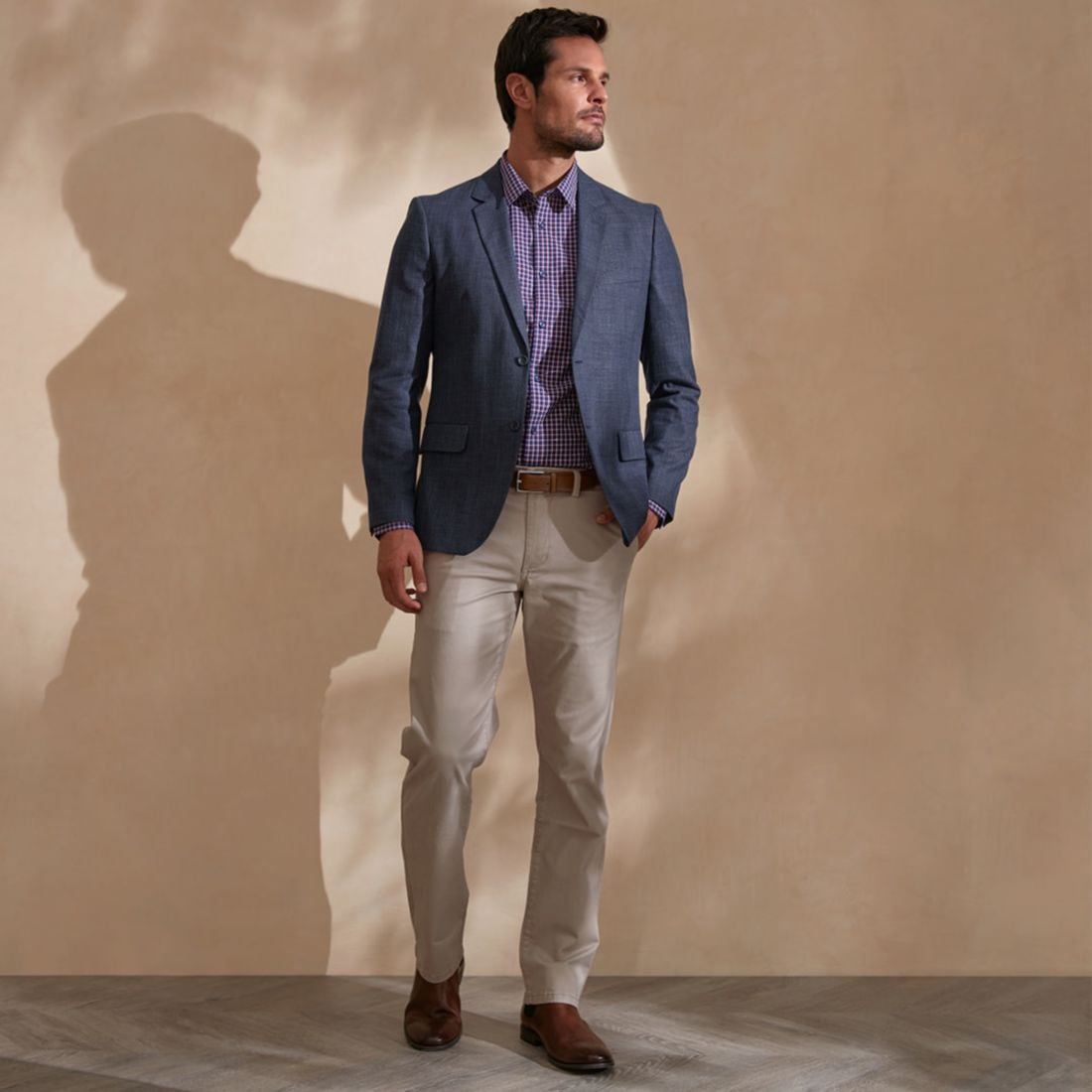 Preview Textured Blazer - Navy | Target 