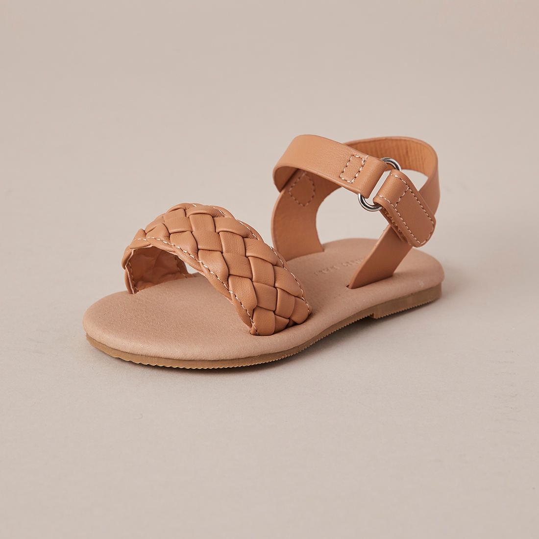 baby tan sandals