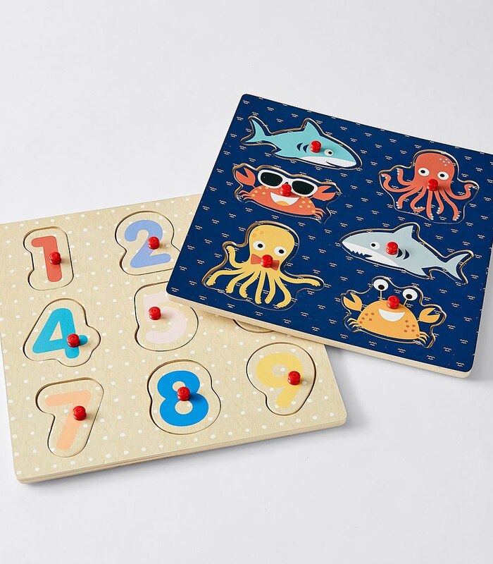 Young Ones Wooden Peg Puzzles Assorted Target Australia