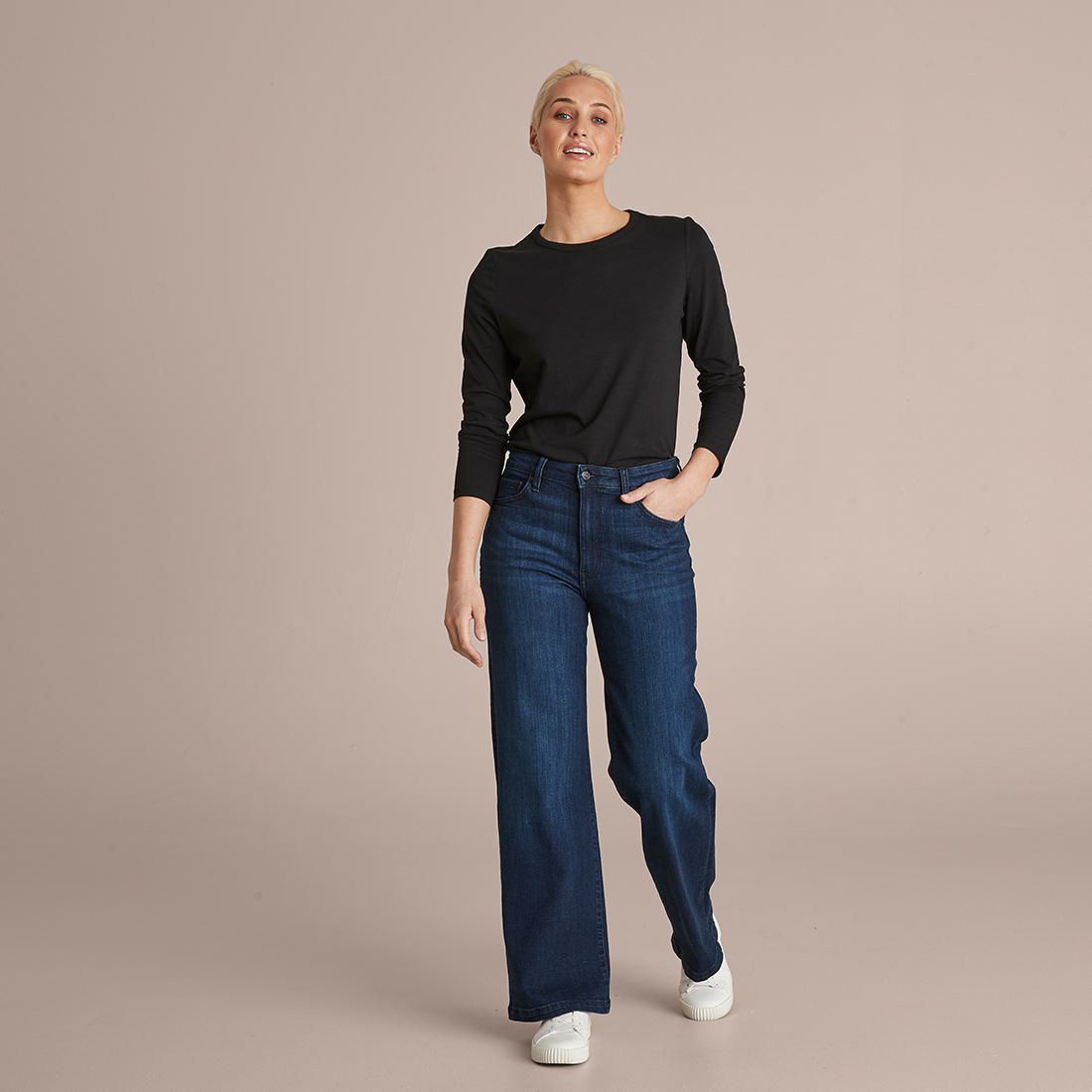 Frankie Wide Leg High Rise Full Length 
