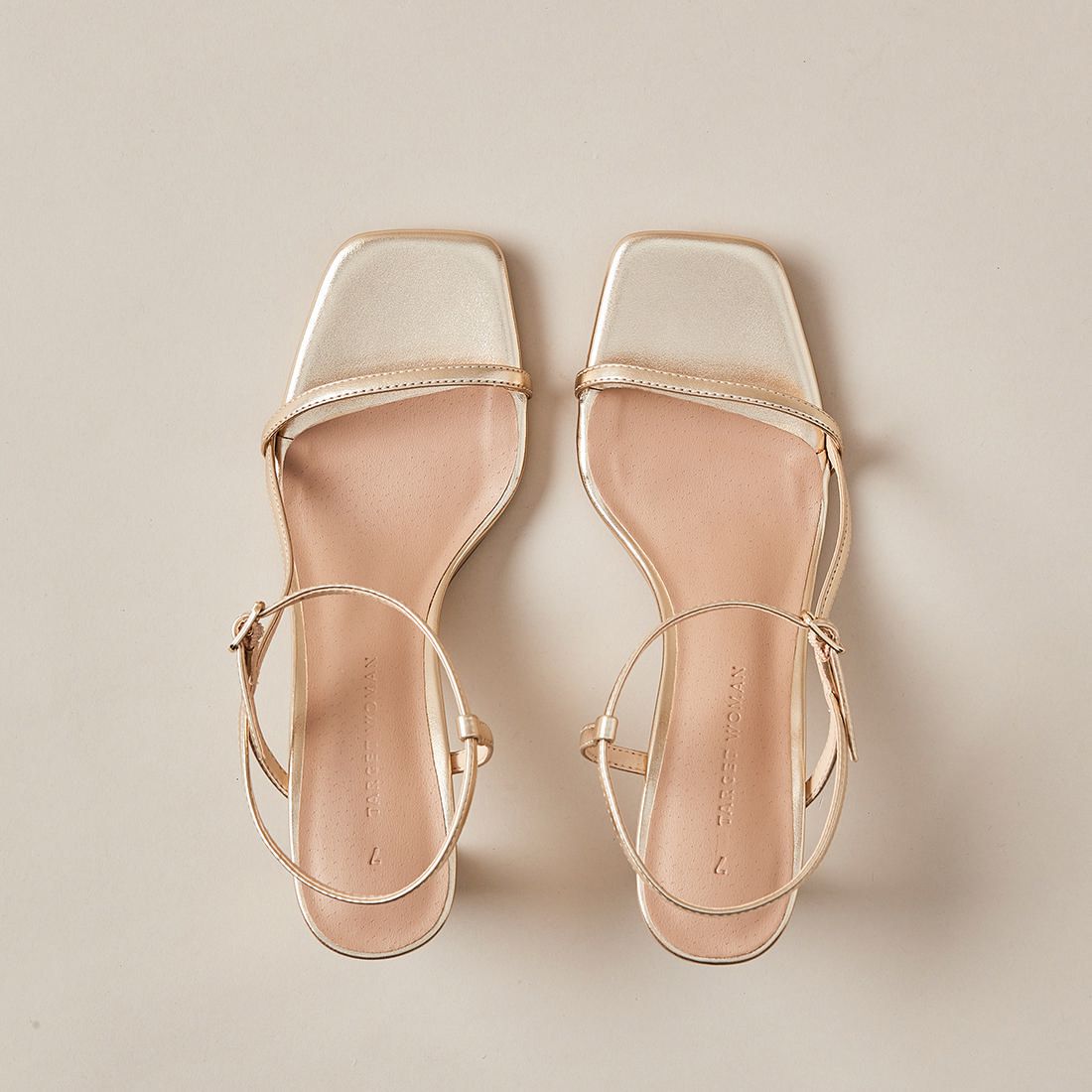 simple strappy heels