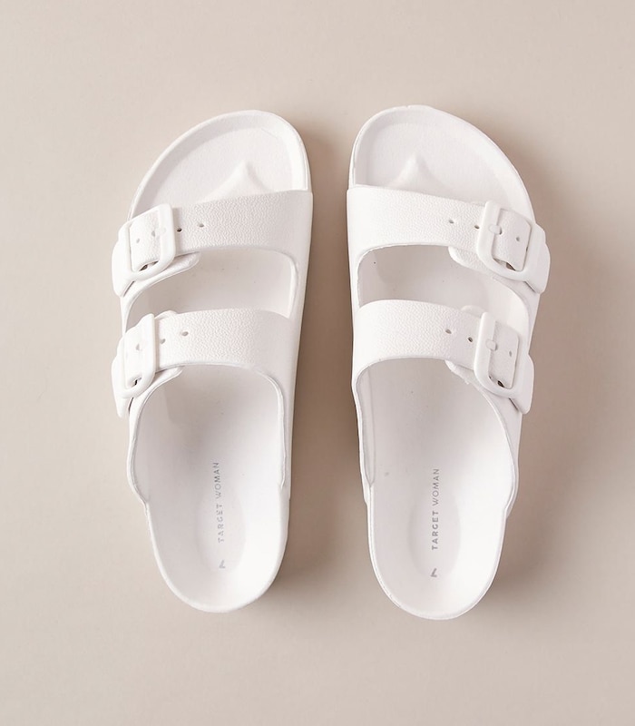 Womens Myah Double Buckle Sandals | Target Australia