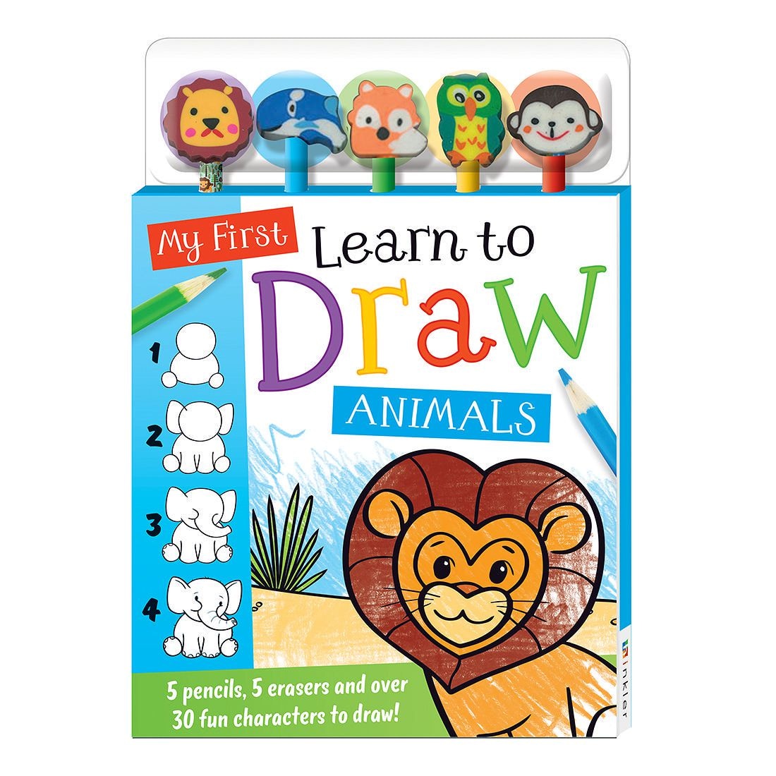 My First Learn To Draw 5 Pencil Set Target Australia