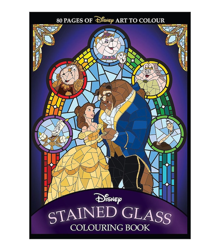 Download Disney Stained Glass Colouring Book Target Australia