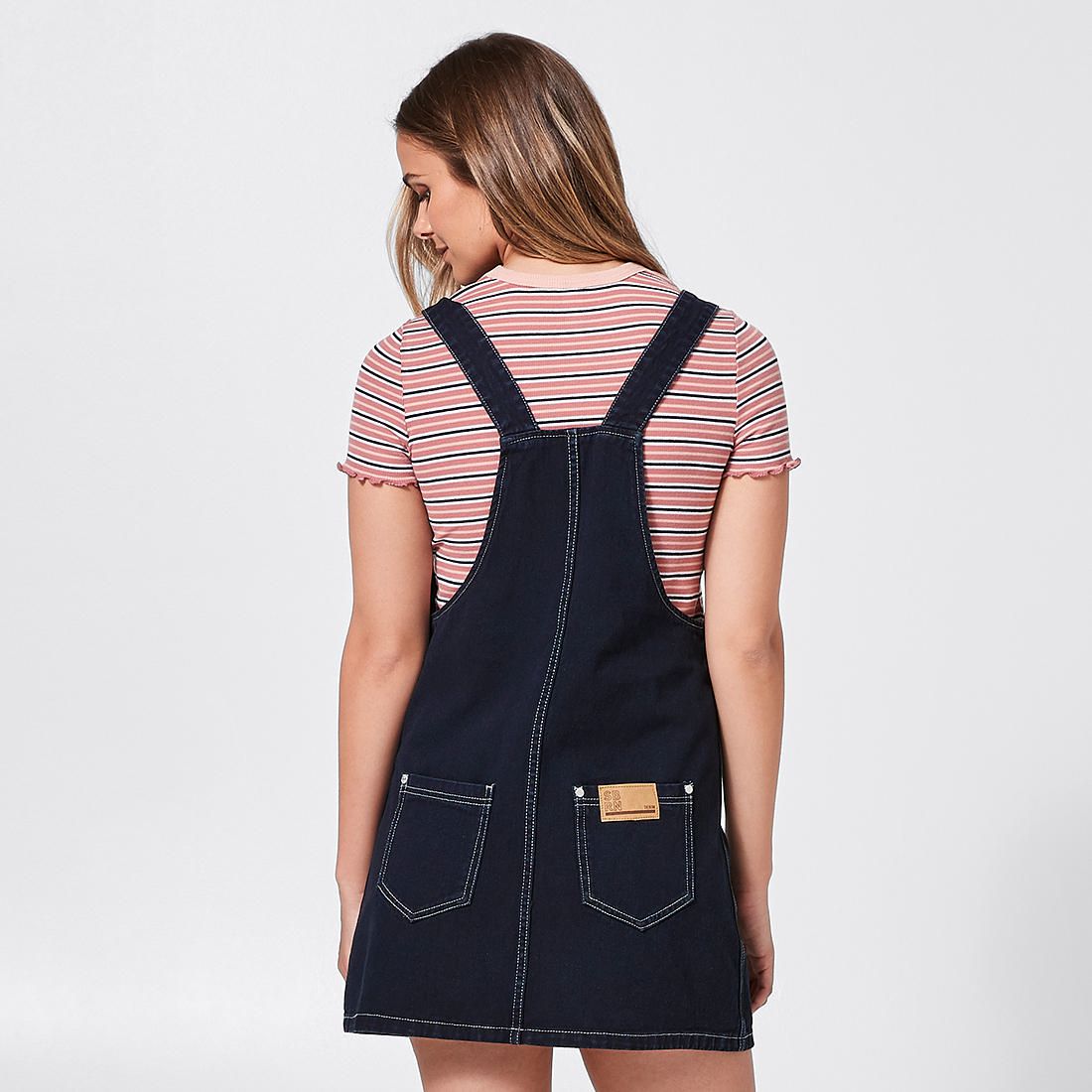 denim pinafore dress kmart