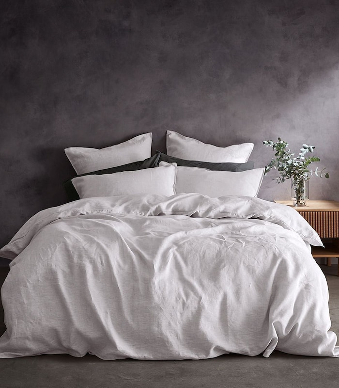 Lilah Linen Quilt Cover Set – Target Australia
