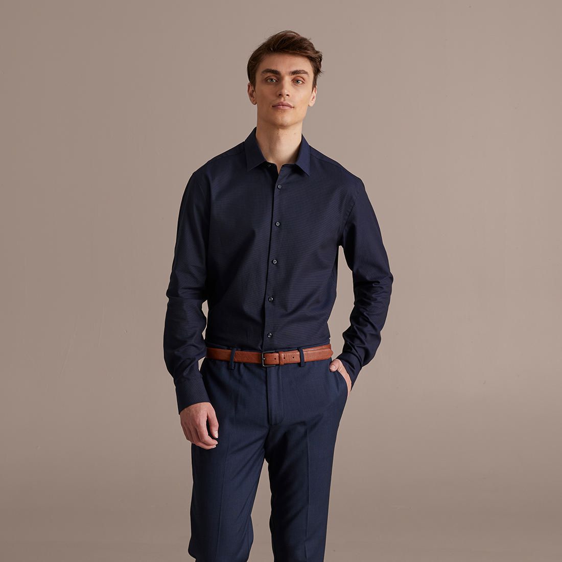 Preview Textured Business Shirt 