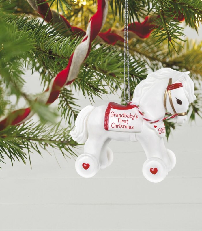 Hallmark Keepsake Grandbaby S First Christmas 2021 Porcelain Christmas Ornament Target Australia