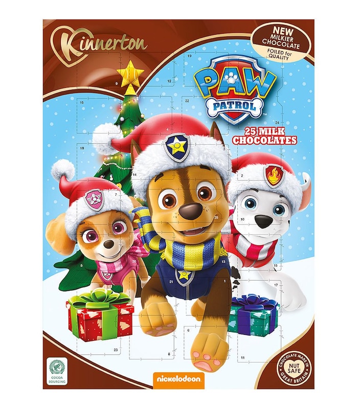 Kinnerton Paw Patrol Chocolate Advent Calendar ubicaciondepersonas