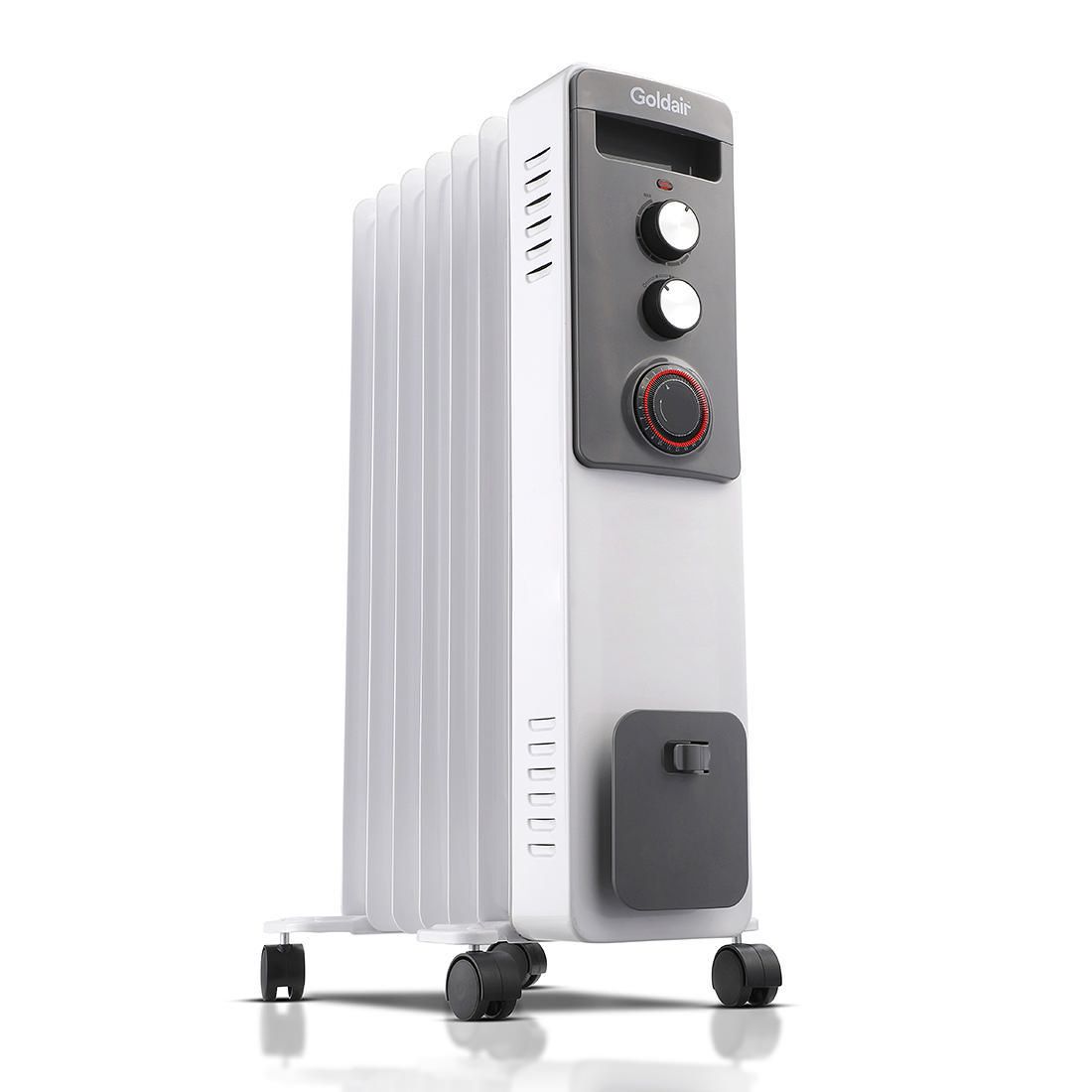 Goldair 1500W 7 Fin Oil Column Heater with Timer GOC167T | Target Australia
