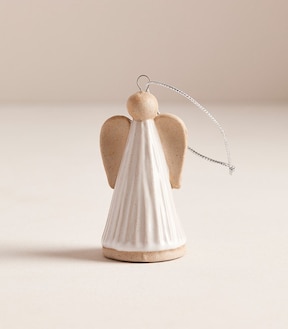 Christmas Ceramic Angel Decoration
