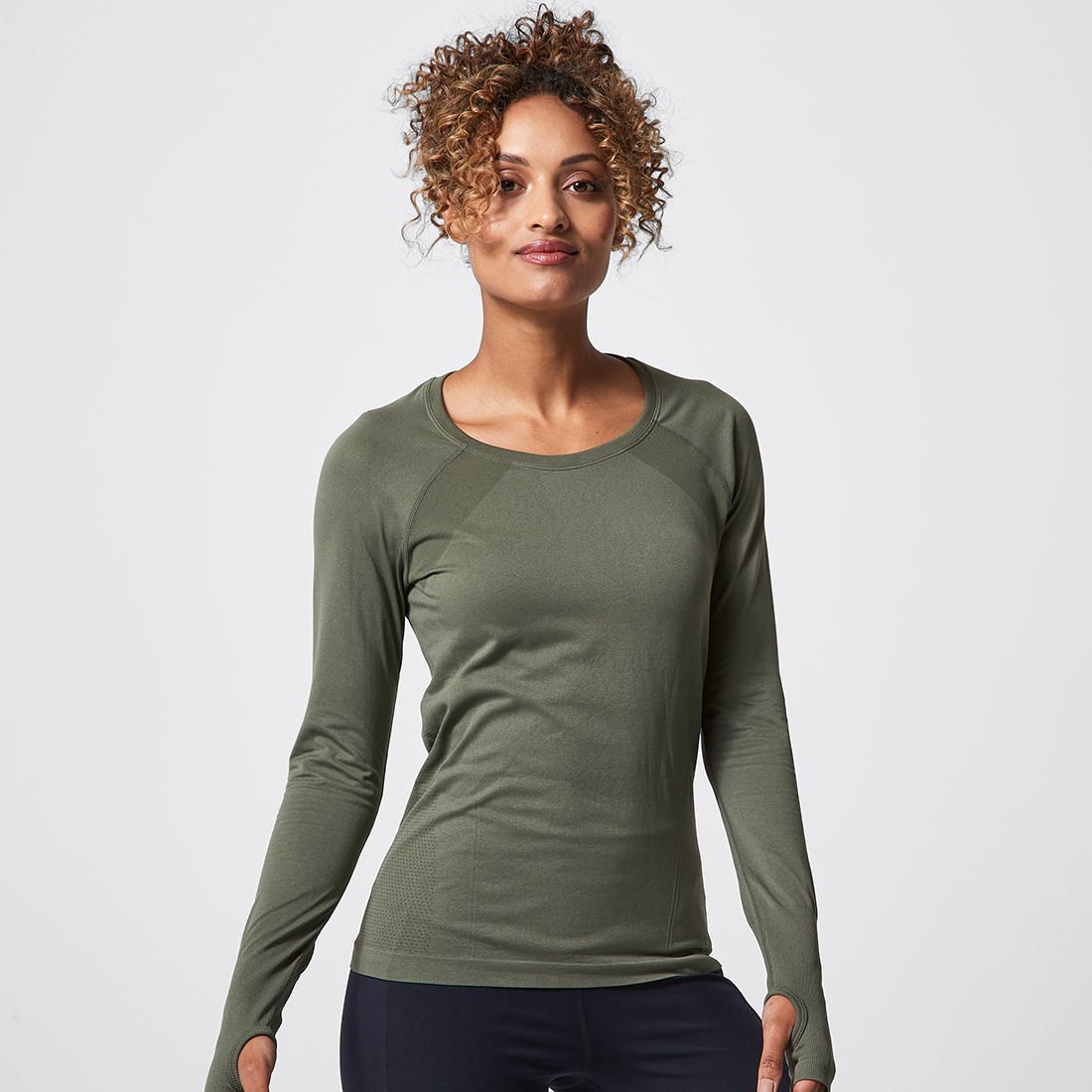 Long sleeve workout top australia Outlet