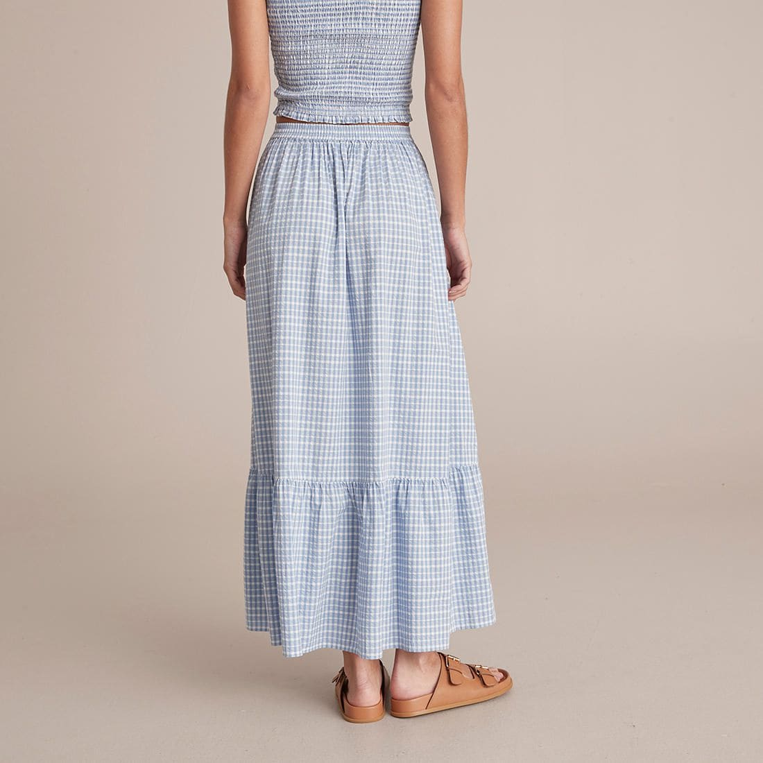 Gingham midi cheap skirt australia