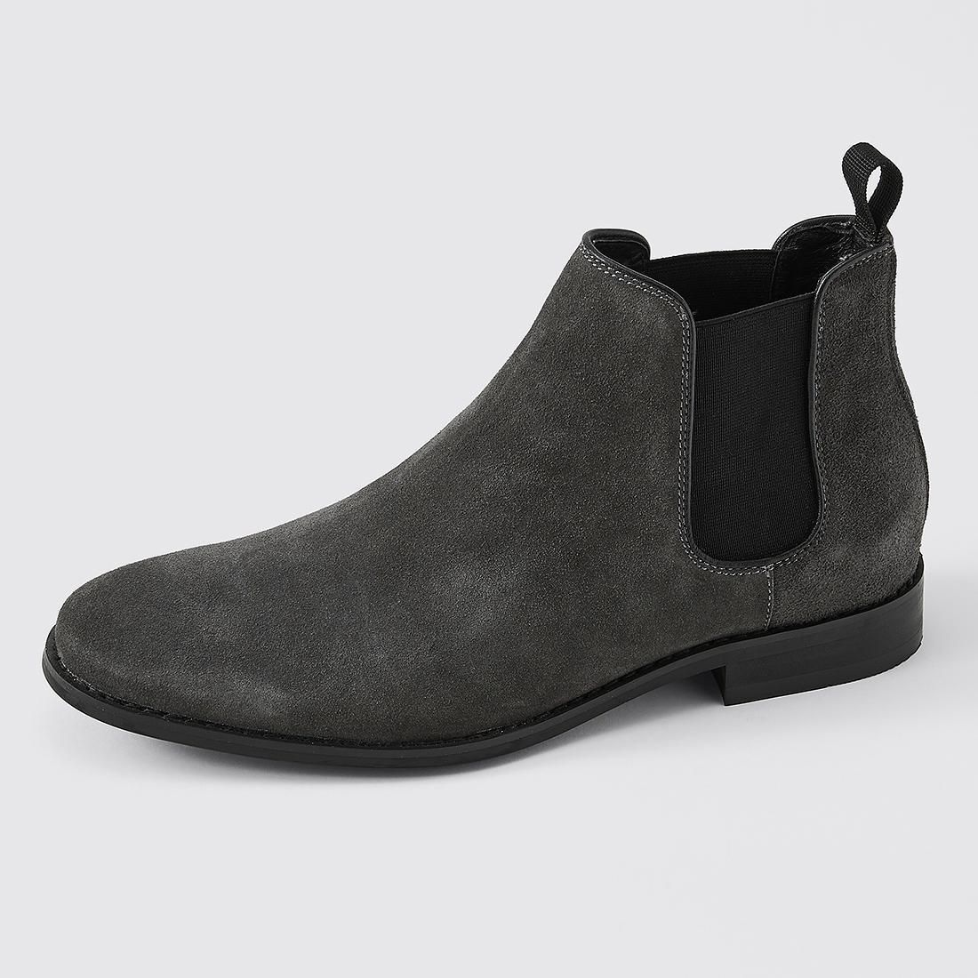 target black chelsea boots