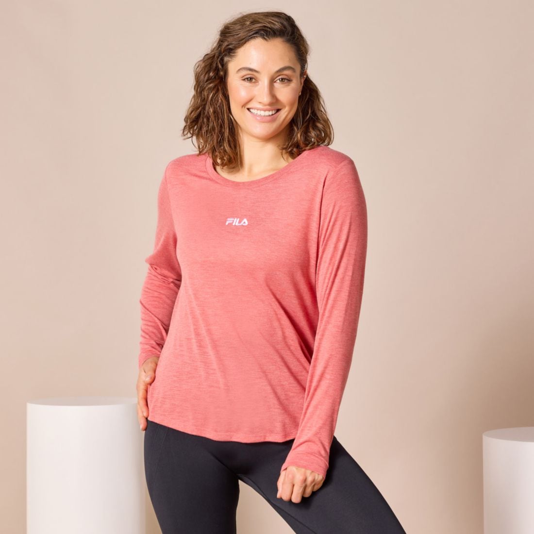 Fila Paisley Flow Long Sleeve T-Shirt 