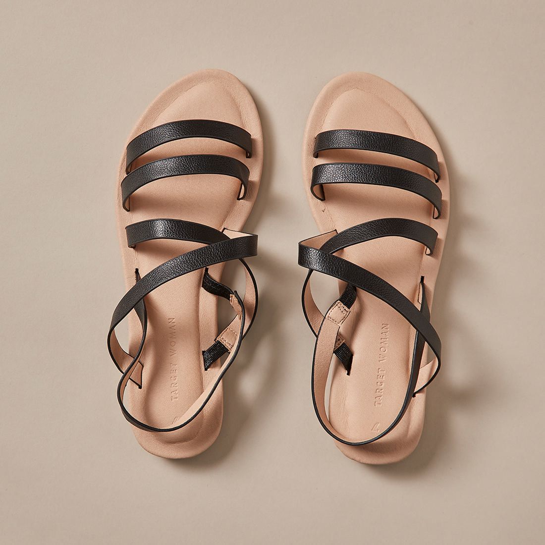 crossover sandals womens