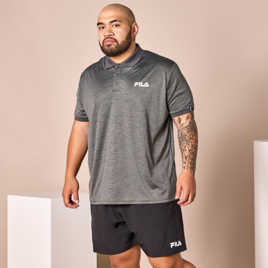 Fila Plus Size Bradley Polo Top 