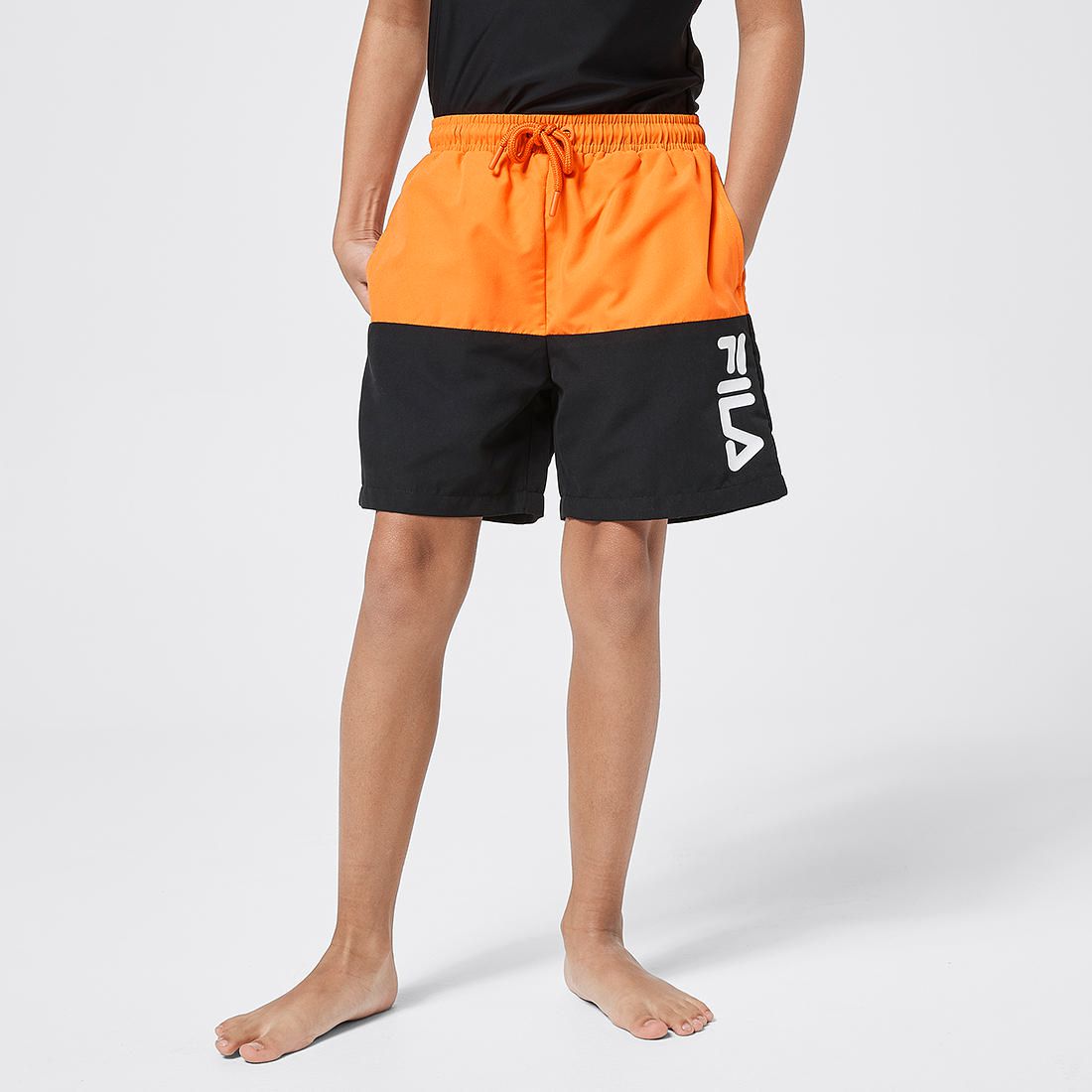 fila shorts black