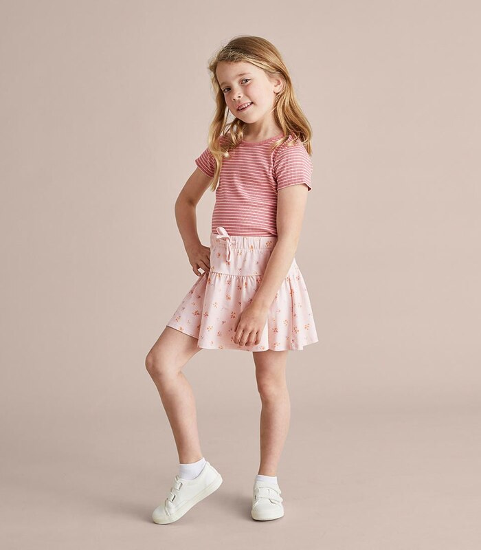 Twist Front Skater Skirt Target Australia