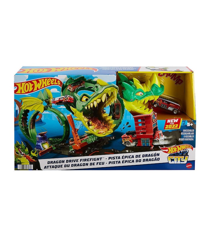 Hot Wheels City Robo Beasts Air Attack Dragon Play Set Hot Wheels