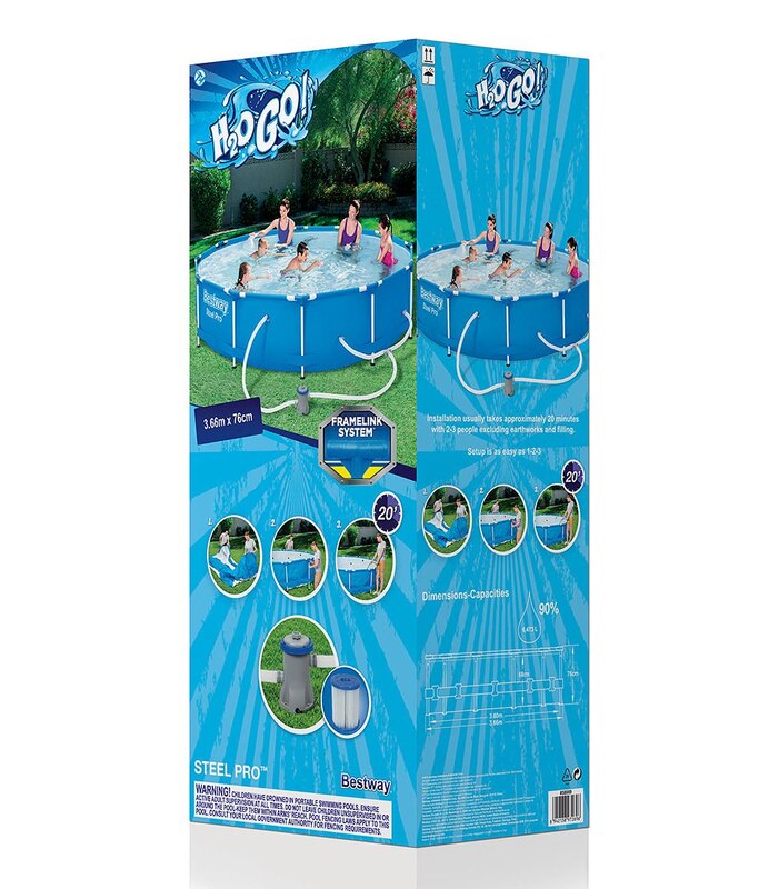Kilometer Praktisch Sanders bestway steel pro frame pool instructions