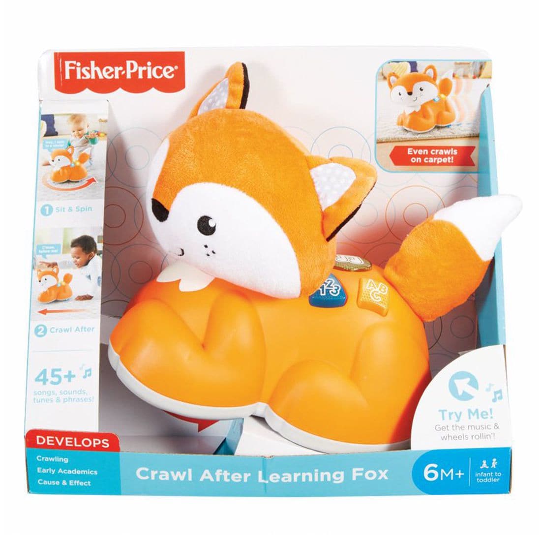 fisher price crawling toy