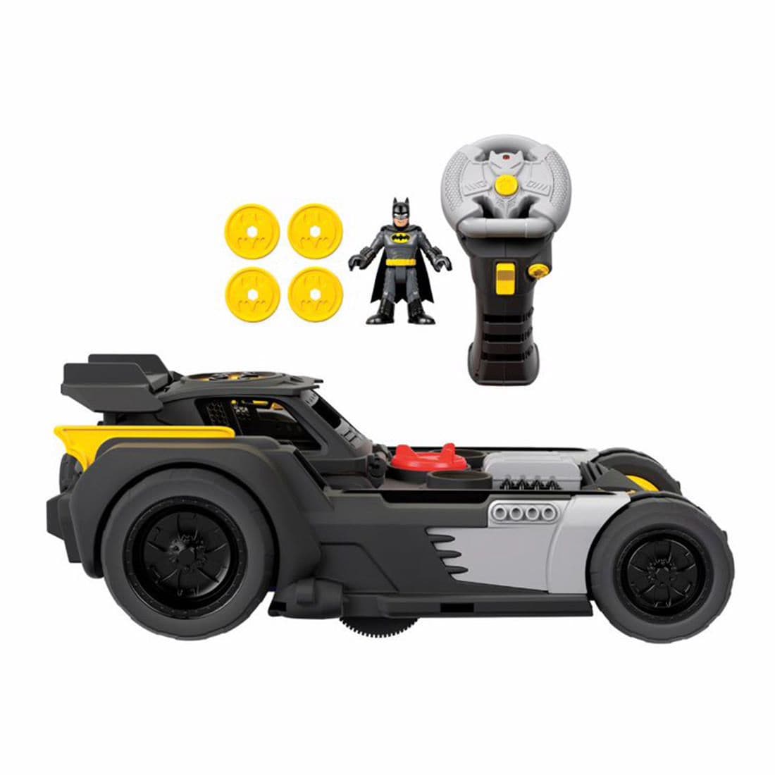 imaginext batman remote control car