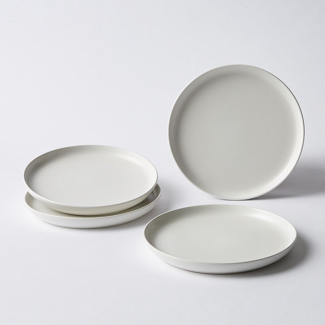 4 Pack Affinity Side Plates - White 