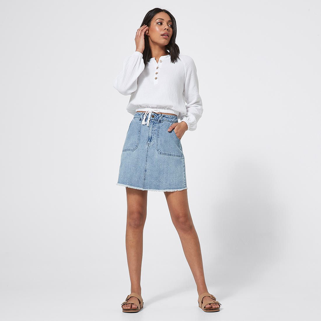 gingham skirt target