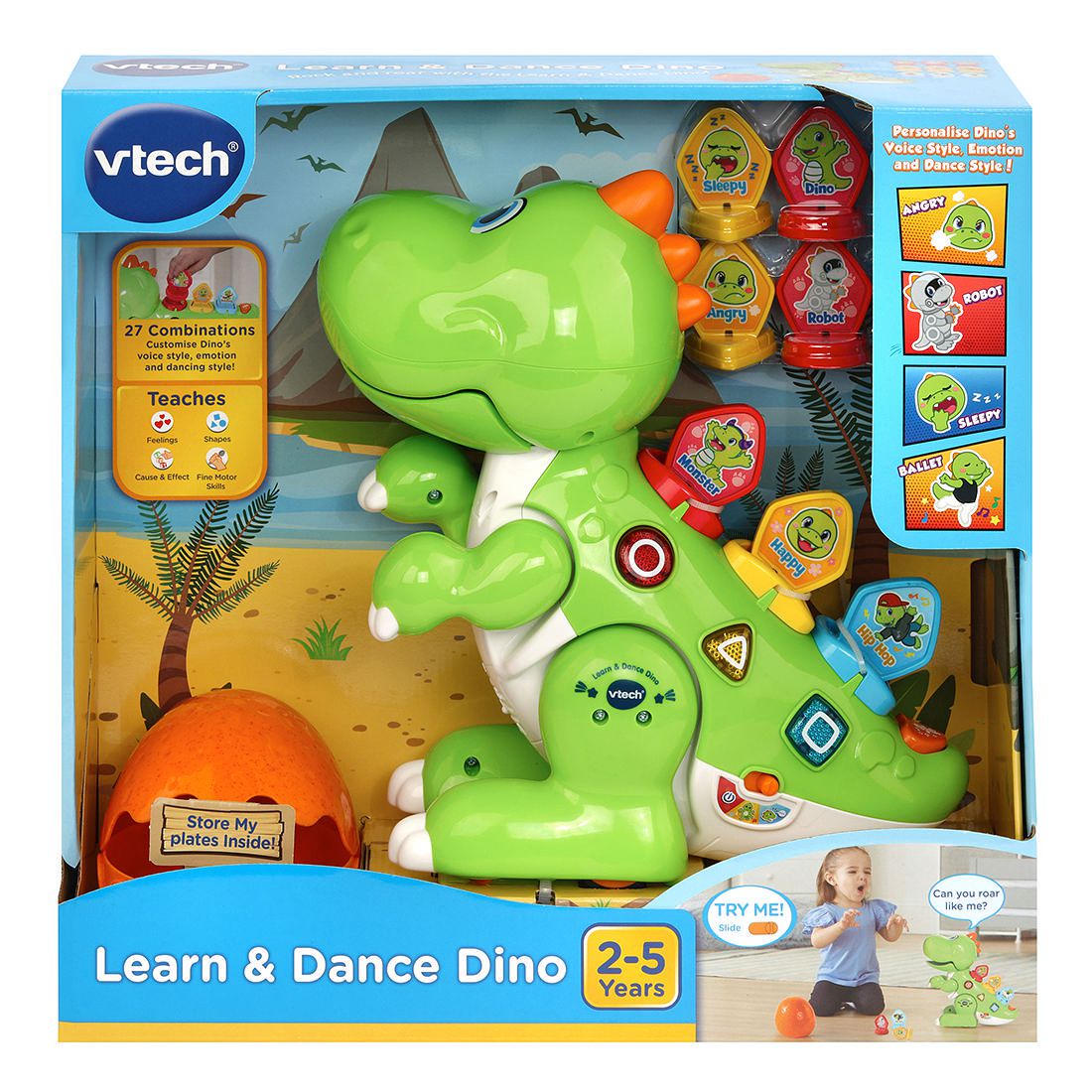 vtech learn and dance dino