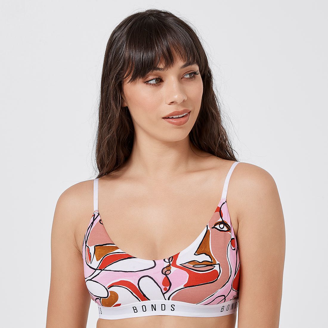 bonds crop top bra