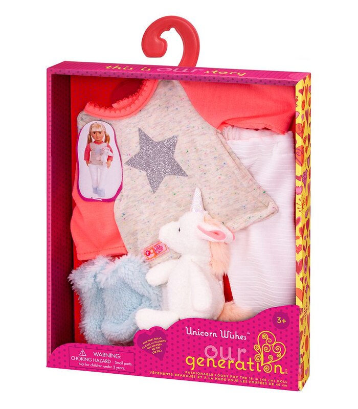 Our Generation Doll Outfit Unicorn Wishes Target Australia