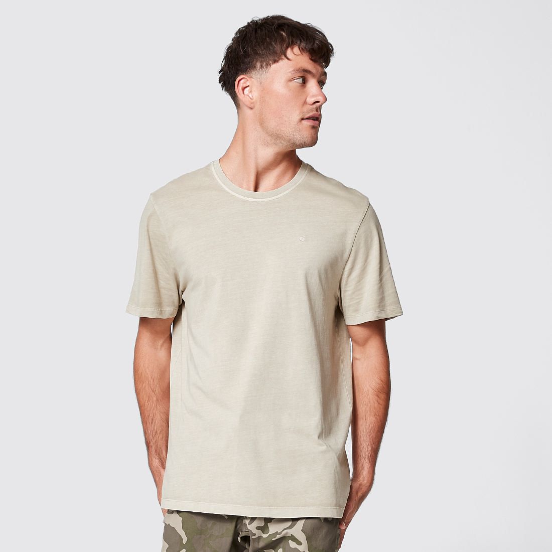 Commons Garment Dye T-Shirt - Stone 