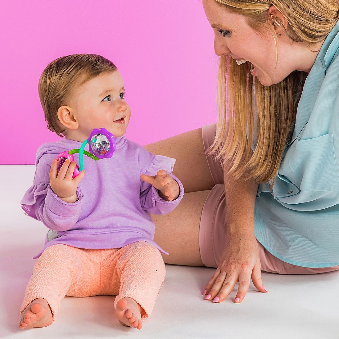 bright starts barbell rattle