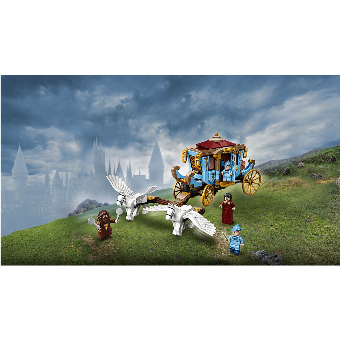 harry potter beauxbatons carriage lego