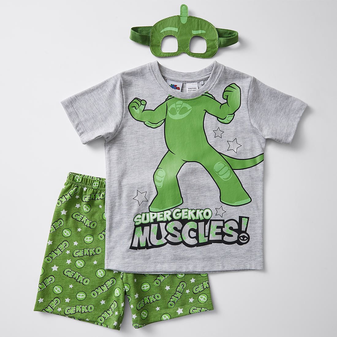 pj masks gekko pyjama set with mask target australia