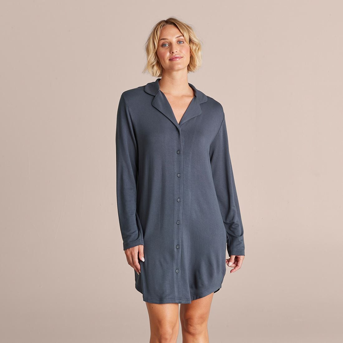 Soft Comfort Long Sleeve Nightshirt 