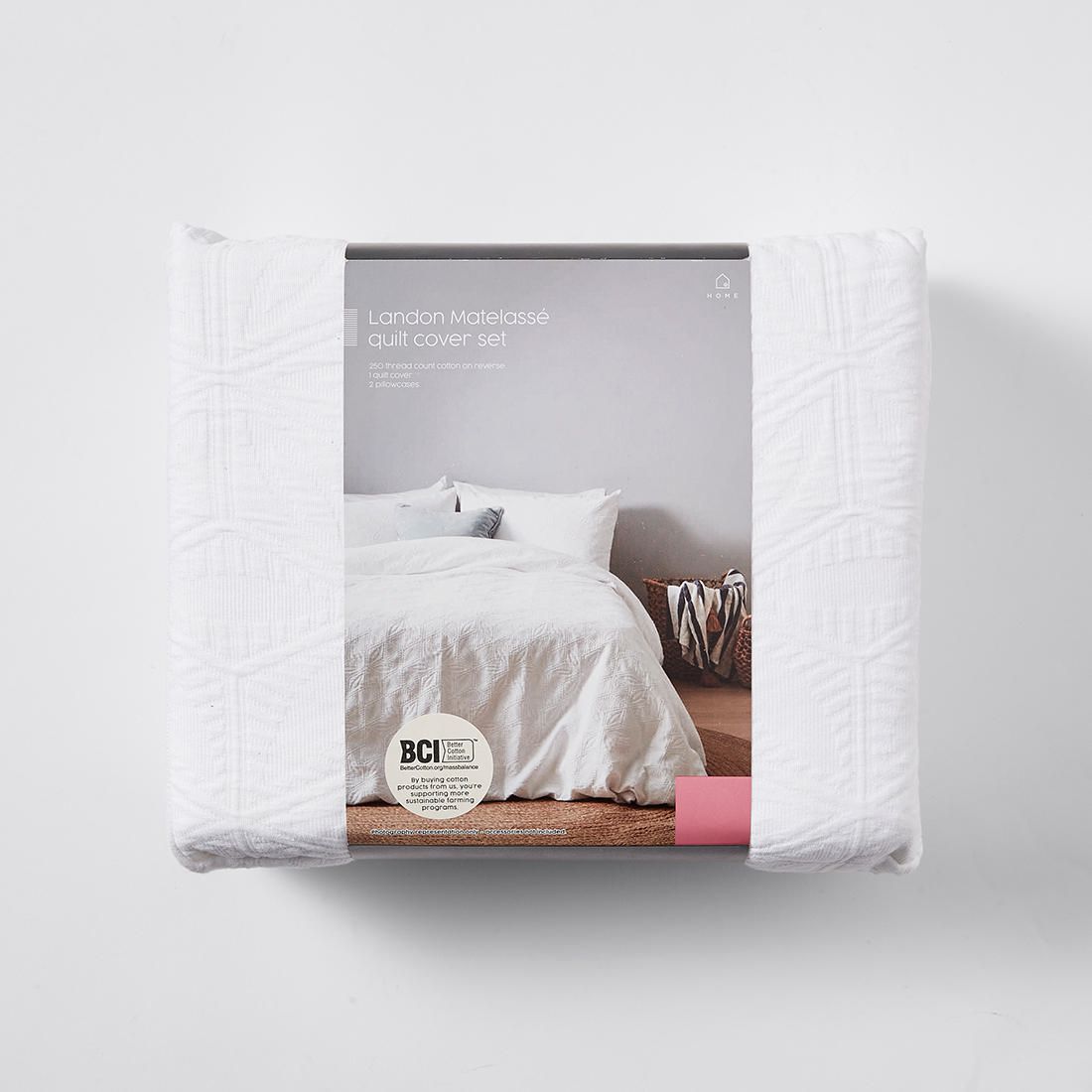 Landon Matelasse Quilt Cover Set 