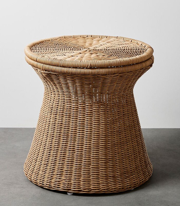Nora Wicker Side Table Target Australia