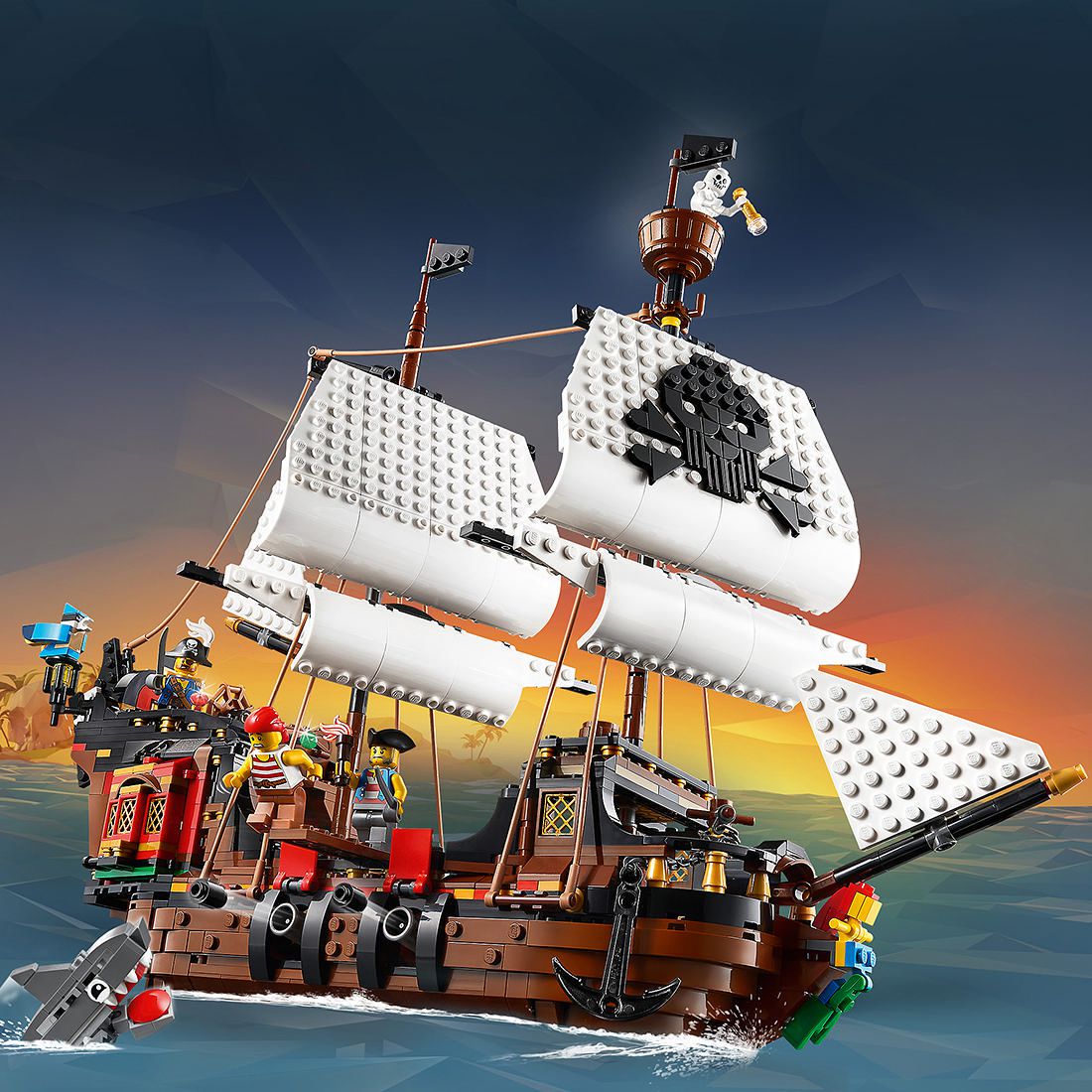 lego pirate ship ride