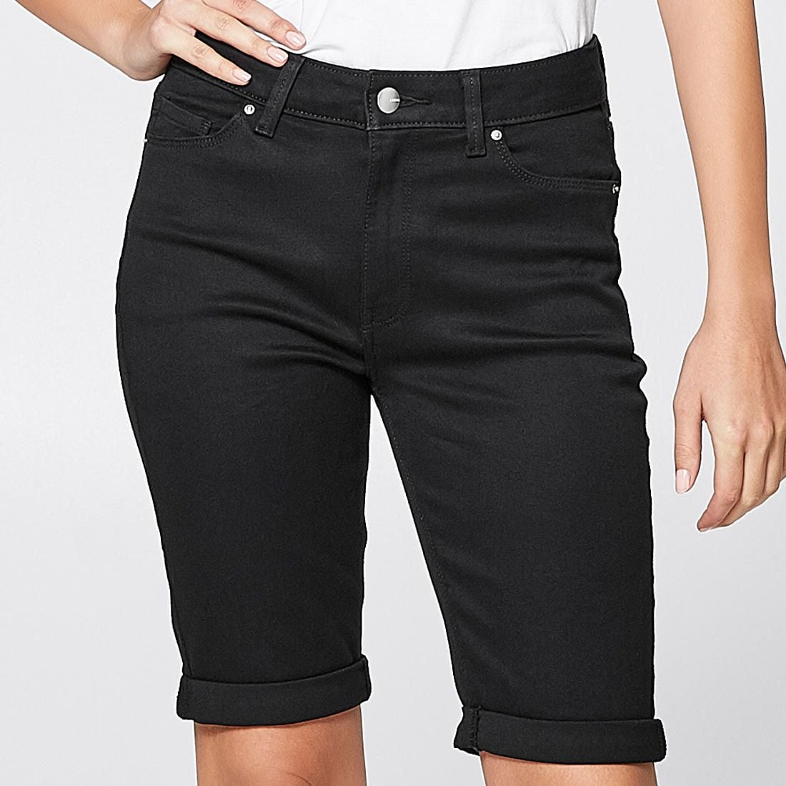 DENIM Bermuda Shorts - Black | Target 