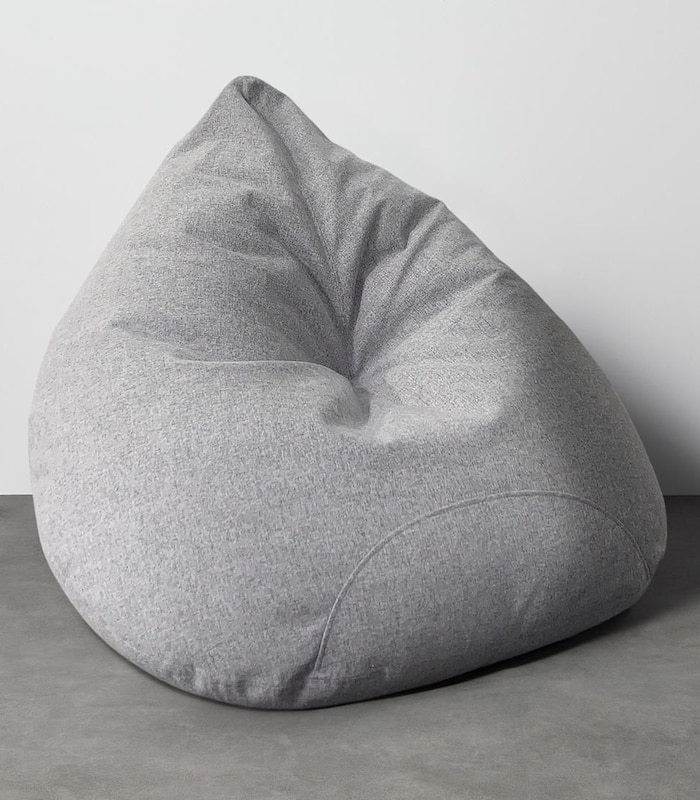 Large 350l Pear Shape Lounger Beanbag Target Australia