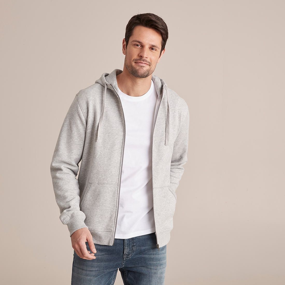 Keyline Fleece Zip Through Hoodie 