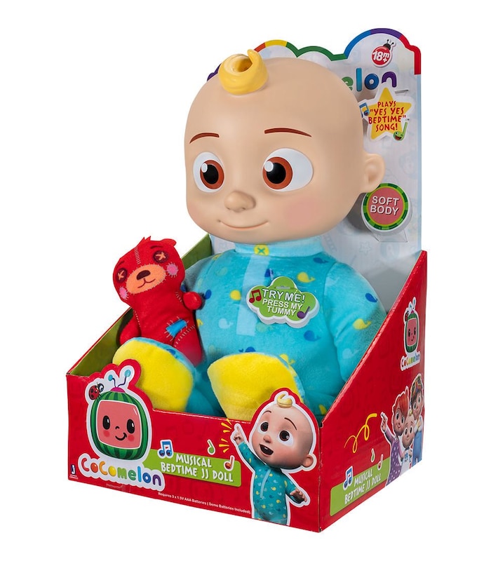 Cocomelon Musical Bedtime Jj Plush Doll Target Australia